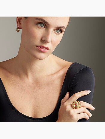 Bague Luxenter et plaqué or 18k Xiglor
