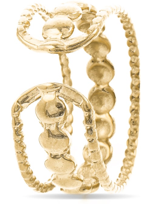 Bague Luxenter Faini en argent Taille réglable - Kiabi