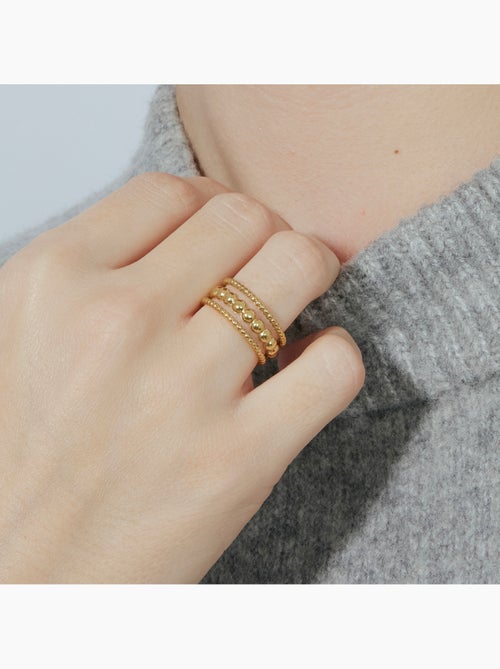 Bague Luxenter Faini en argent Taille réglable - Kiabi