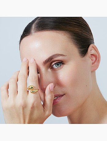 Bague Luxenter finie en or jaune 18 carats - Oth