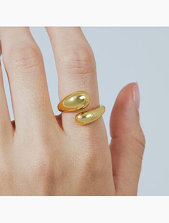 Bague Luxenter finie en or jaune 18 carats - Oth