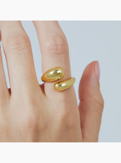 Bague Luxenter finie en or jaune 18 carats - Oth - Kiabi Bague Luxenter finie en or jaune 18 carats - Oth - Kiabi