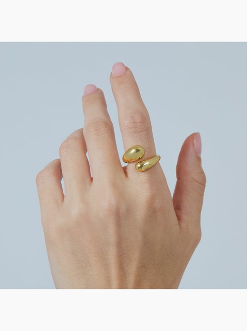 Bague Luxenter finie en or jaune 18 carats - Oth - Kiabi Bague Luxenter finie en or jaune 18 carats - Oth - Kiabi