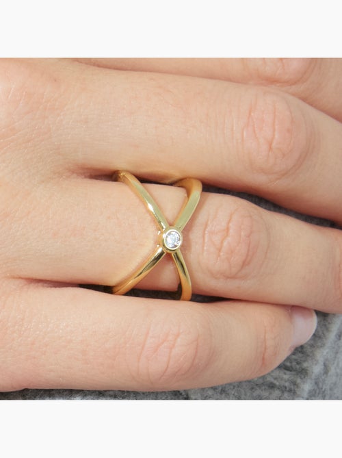 Bague Luxenter finition or 18 carats - Rai - Kiabi Bague Luxenter finition or 18 carats - Rai - Kiabi