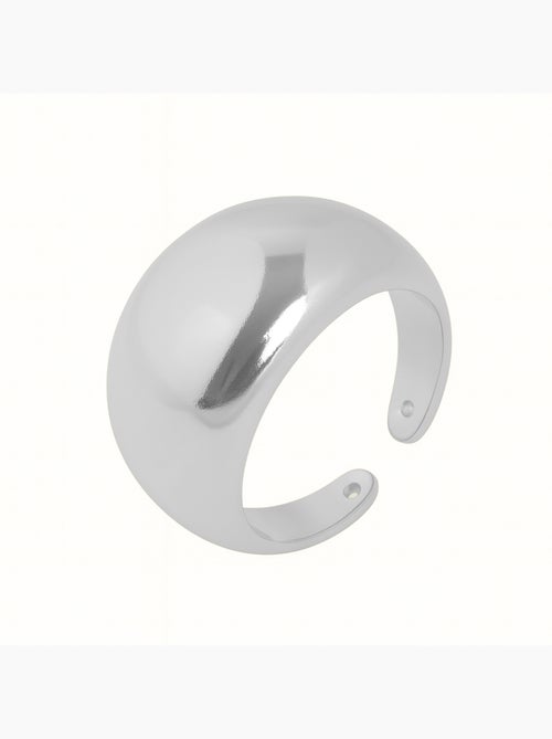 Bague Luxenter finition rhodium - Tanys Taille réglable - Kiabi