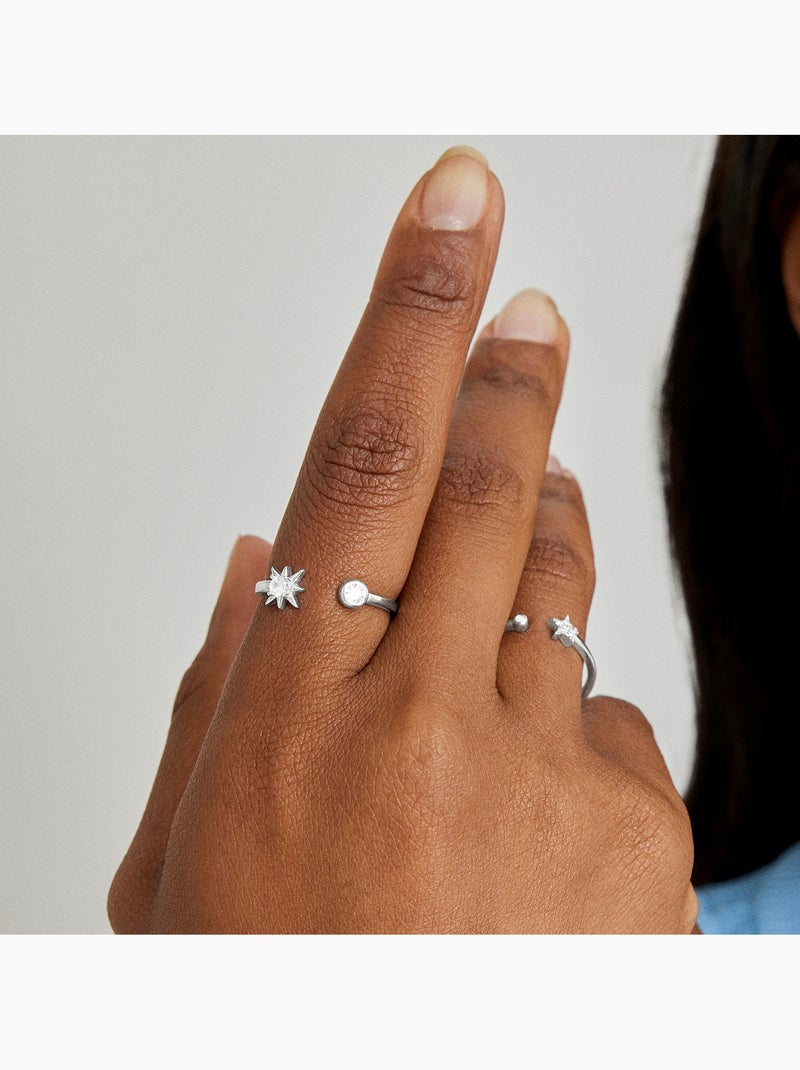 Bague Luxenter lialt en argent sterling Taille réglable Argenté - Kiabi