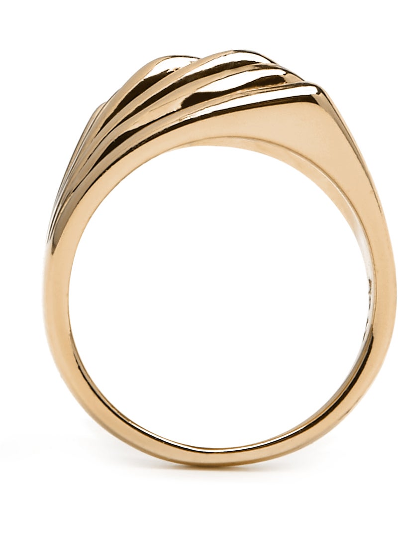 Bague Luxenter Luxenter et plaqué or 18k - Rorrie Jaune - Kiabi