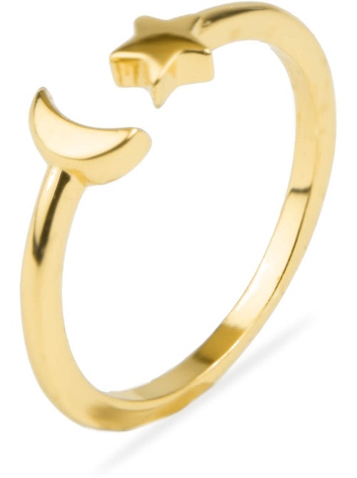 Bague Luxenter Onsah avec et plaqué or 18k Taille réglable - Kiabi