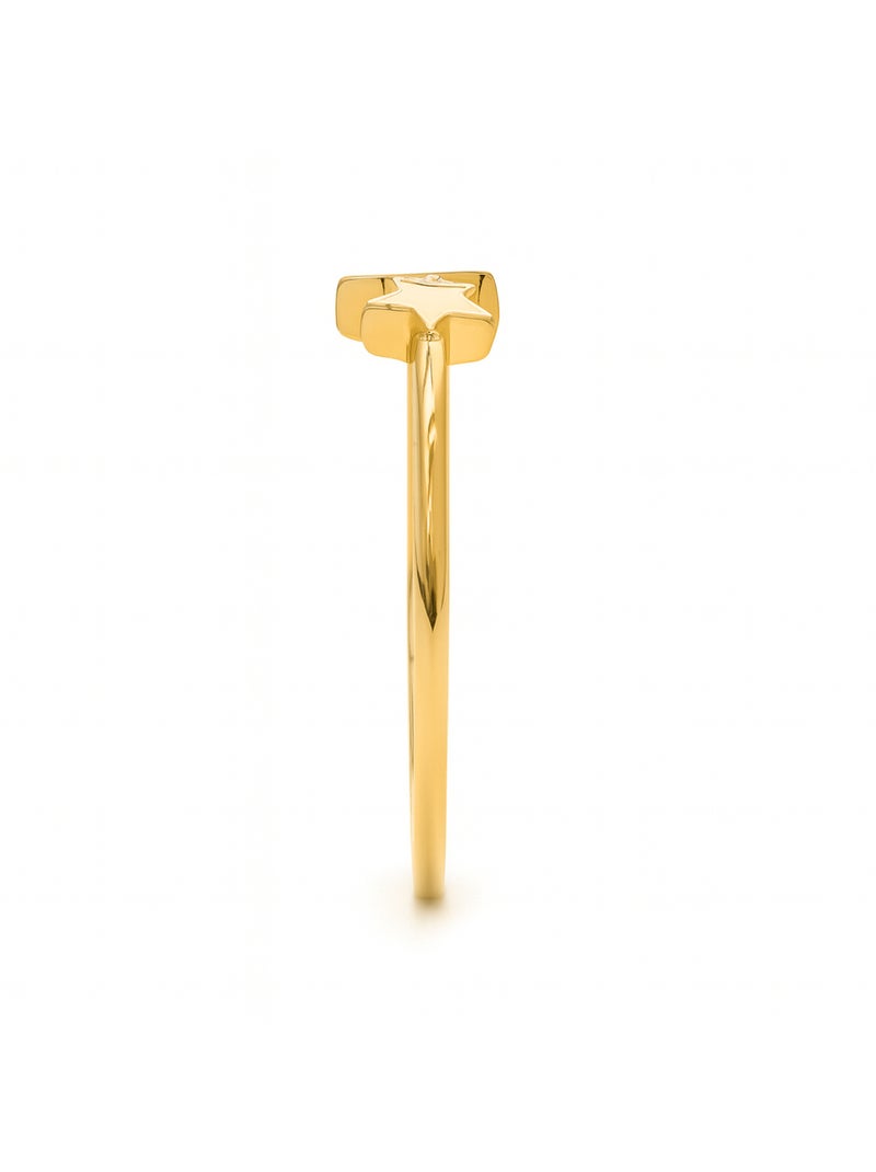 Bague Luxenter Onsah avec et plaqué or 18k Taille réglable Doré - Kiabi