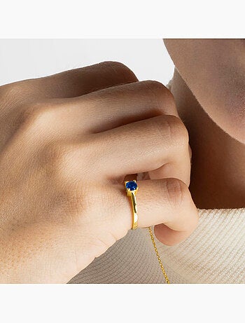 Bague Luxenter Otieno en argent 925 plaqué or