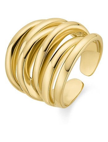Bague Luxenter plaqué or jaune 18 carats - Vermixi