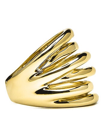 Bague Luxenter plaqué or jaune 18 carats - Vermixi