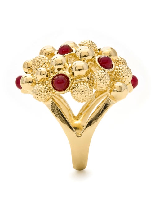 Bague Luxenter plaqué or jaune 18 carats - Xiglor - Kiabi