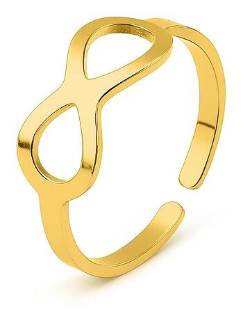 Bague Luxenter plaqué or jaune 18 carats - Ziko