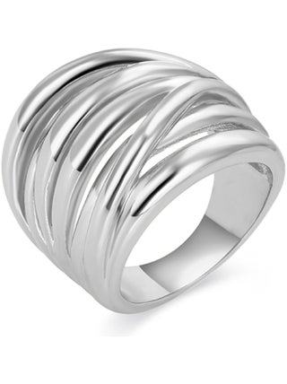 Bague Luxenter rhodiée - Amki