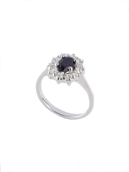 Bague saphir véritable argent - DAXON - Kiabi