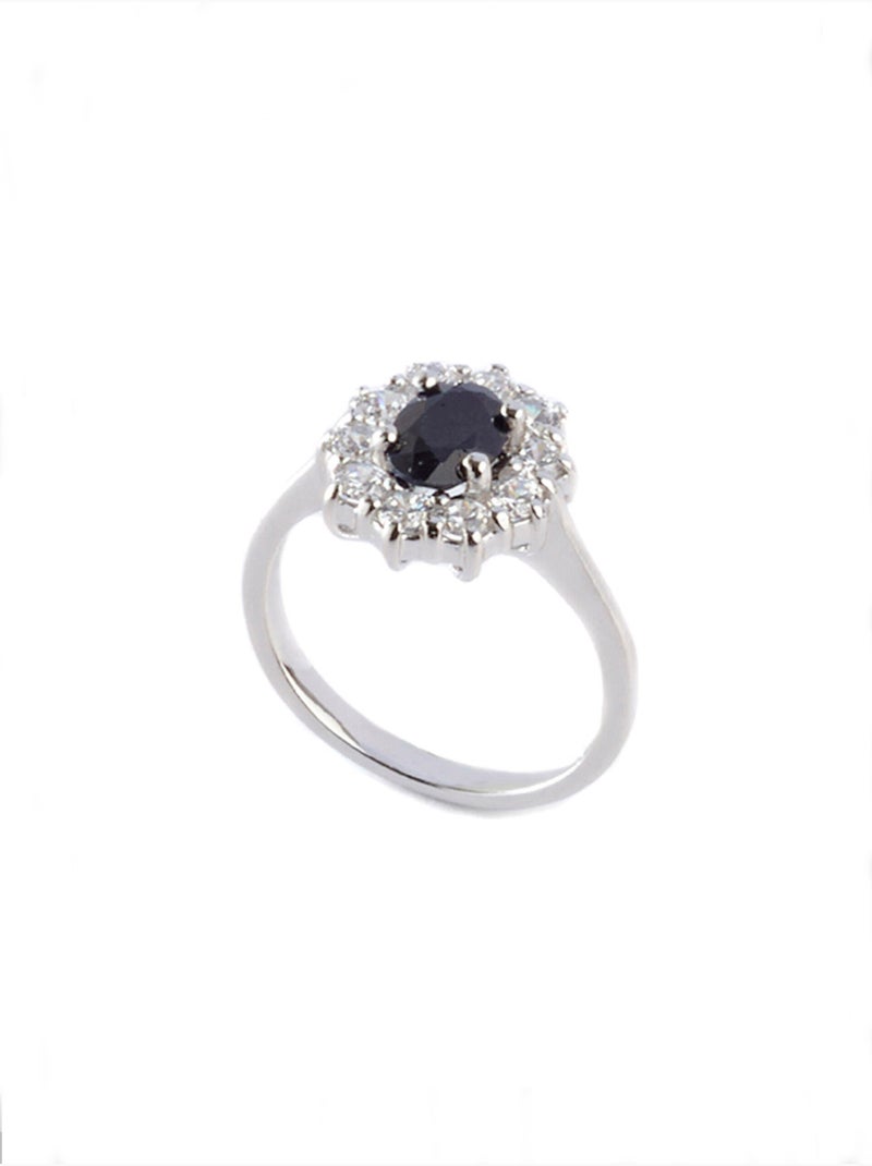 Bague saphir véritable argent - DAXON Argent - Kiabi