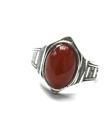 Bague touareg hexagonale