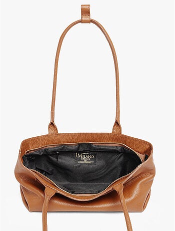 Baguette caviar cuir milano cuir de vachette