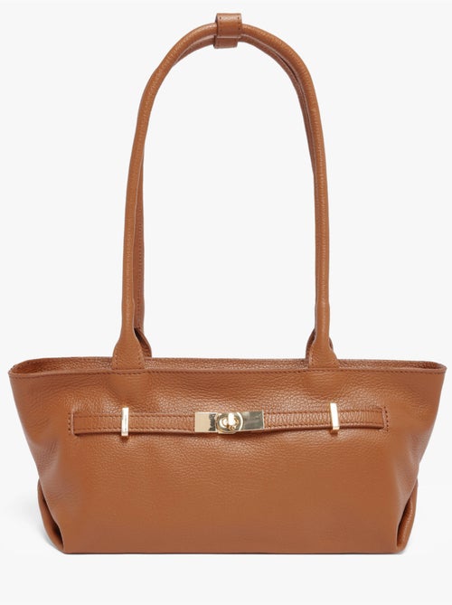 Baguette caviar cuir milano cuir de vachette - Kiabi Baguette caviar cuir milano cuir de vachette - Kiabi