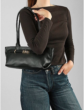 Baguette caviar cuir milano cuir de vachette