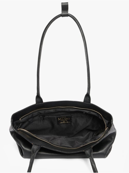 Baguette caviar cuir milano cuir de vachette - Kiabi