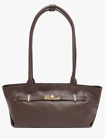 Baguette caviar cuir milano cuir de vachette