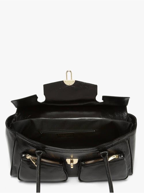 Baguette shiny sauvage cuir milano cuir de vachette - Kiabi