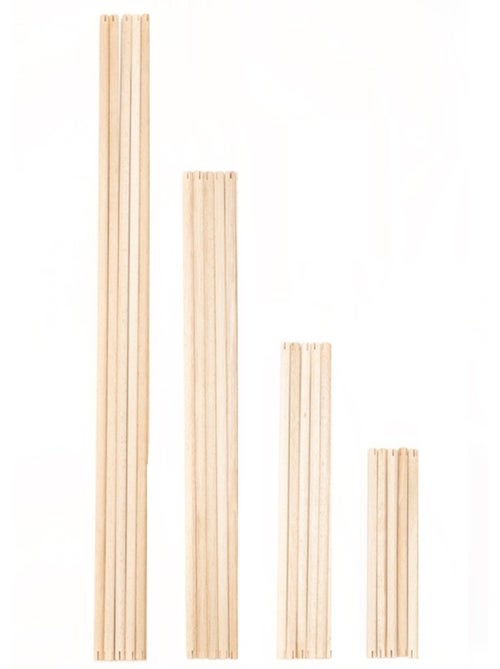Baguettes en bois Trigonos - Kiabi