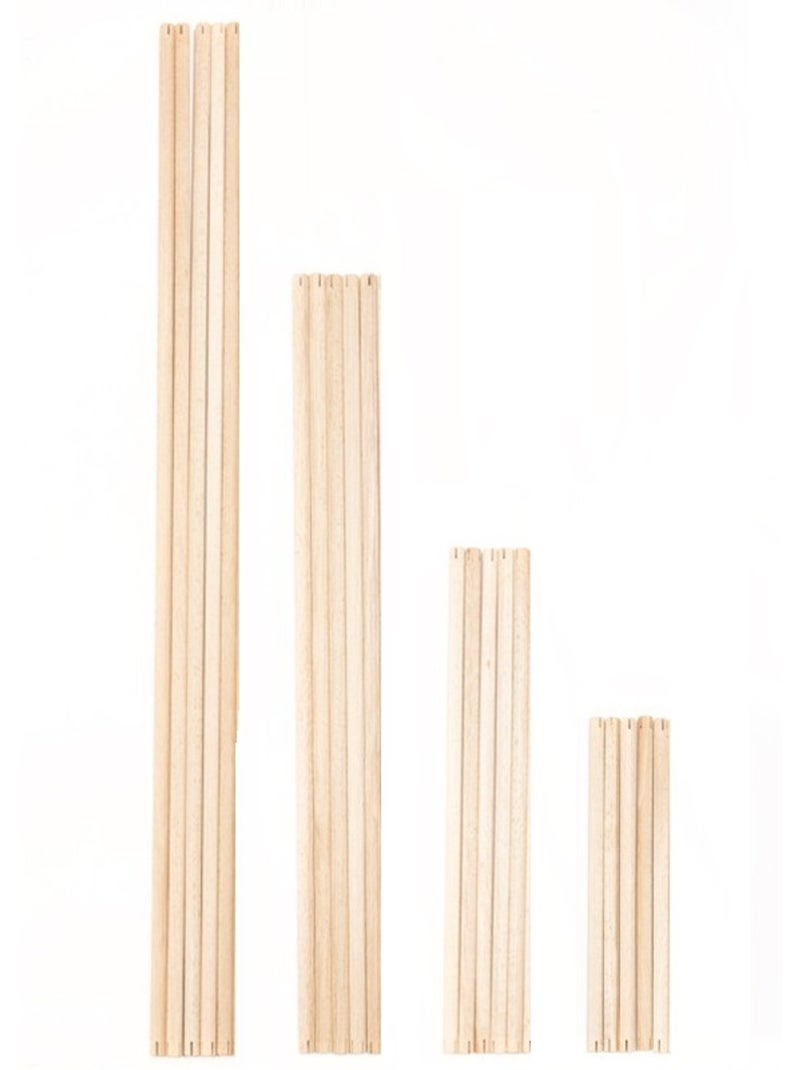 Baguettes en bois Trigonos Beige - Kiabi
