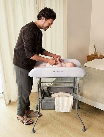 Baignoire avec table à langer sur structure BUBBLY
