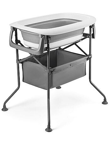 Baignoire avec table à langer sur structure BUBBLY