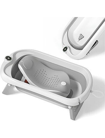 Baignoire b?b? pliable - Thermom?tre et transat inclus | SUPERBE BEBE