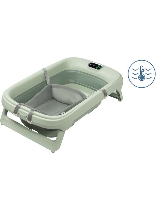 Baignoire bébé Indigo Plus, avec thermomètre intégré - Kiabi Baignoire bébé Indigo Plus, avec thermomètre intégré - Kiabi