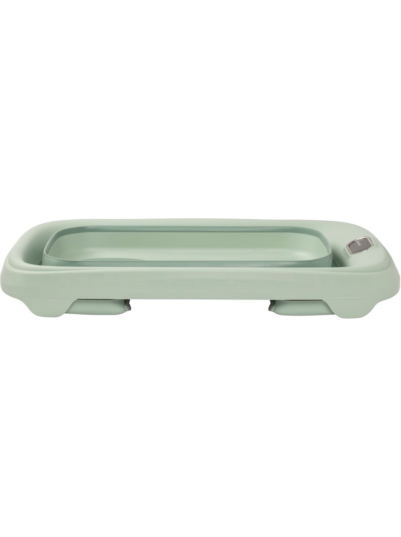 Baignoire bébé Indigo Plus, avec thermomètre intégré Vert pastel - Kiabi