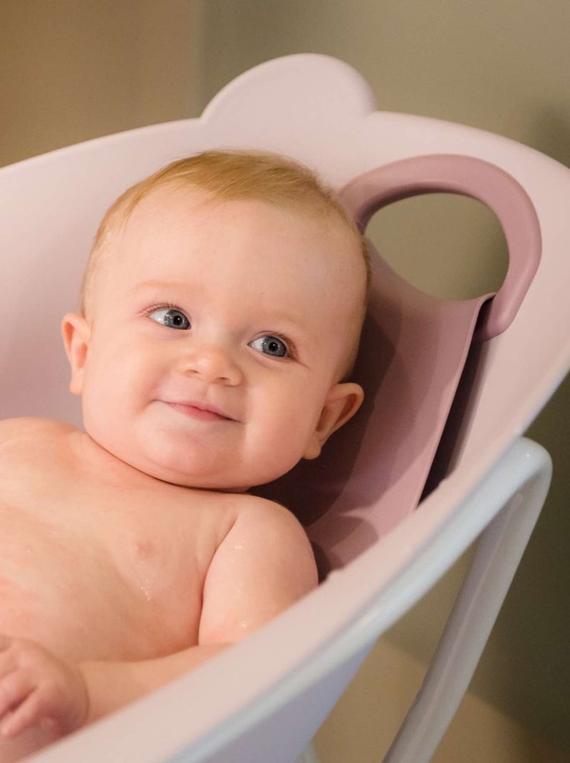 Baignoire bébé ourson Bo Jungle Rose - Kiabi