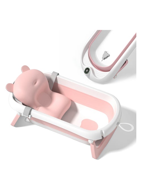 Baignoire bébé pliable - Thermomètre et coussin inclus | SUPERBE BEBE - Kiabi