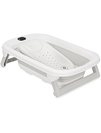 Baignoire pliable bébé lionelo babybubble avec thermomètre - 2 hauteurs réglables -