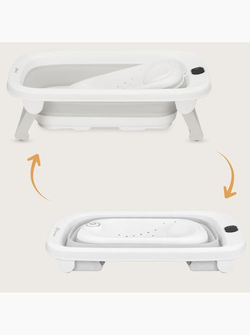 Baignoire pliable bébé lionelo babybubble avec thermomètre - 2 hauteurs réglables - - Kiabi Baignoire pliable bébé lionelo babybubble avec thermomètre - 2 hauteurs réglables - - Kiabi