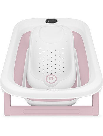 Baignoire pliable bébé lionelo babybubble avec thermomètre - 2 hauteurs réglables -
