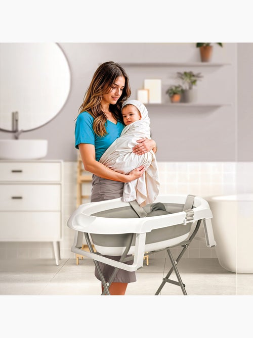 Baignoire pliante luigi avec pieds et réducteur - Kiabi