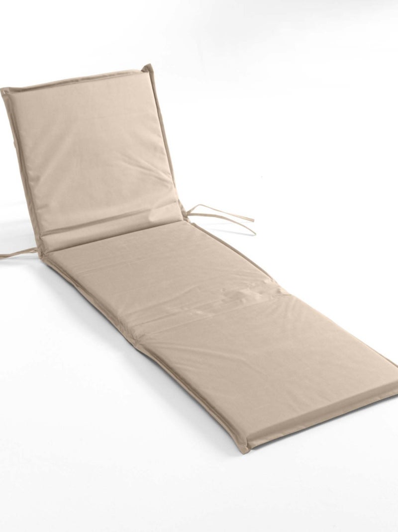 BAIN DE SOLEIL 65 x 190 x 4 CM EXTERIEUR SABLE WATERPROOF Beige - Kiabi