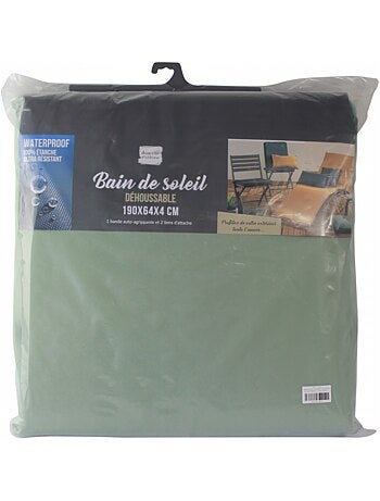 BAIN DE SOLEIL 65 x 190 x 4 CM EXTERIEUR SAUGE WATERPROOF