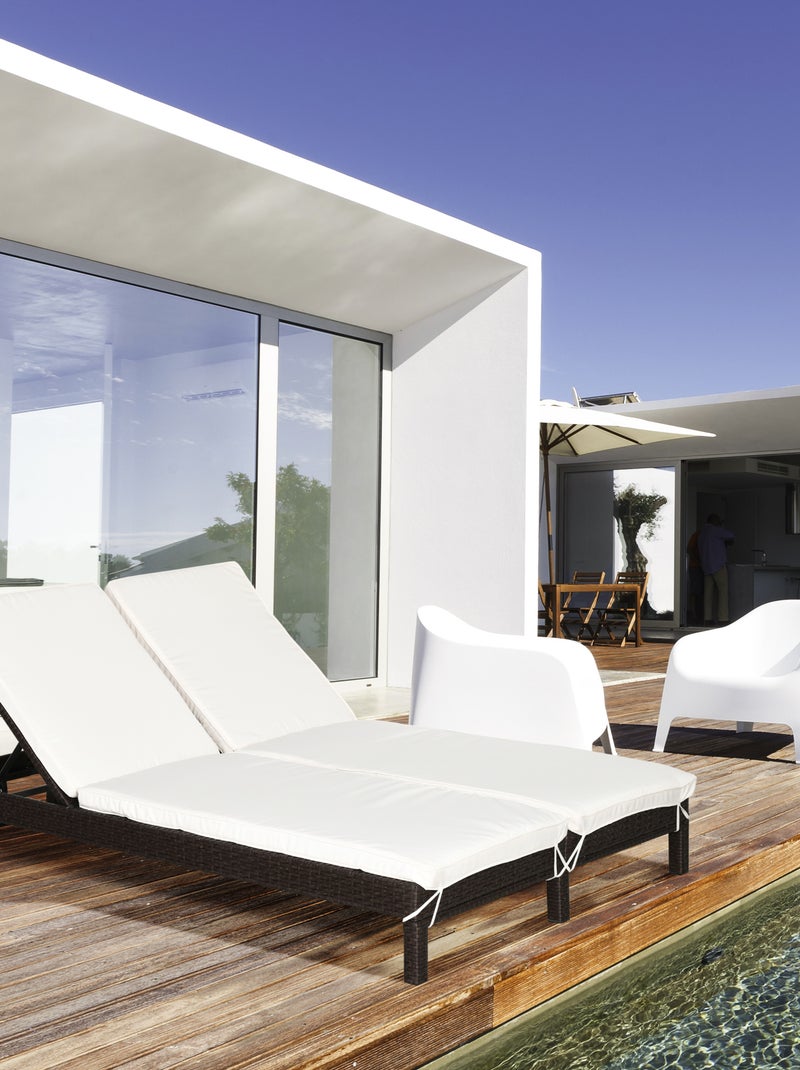 Bain de soleil double Marron - Kiabi