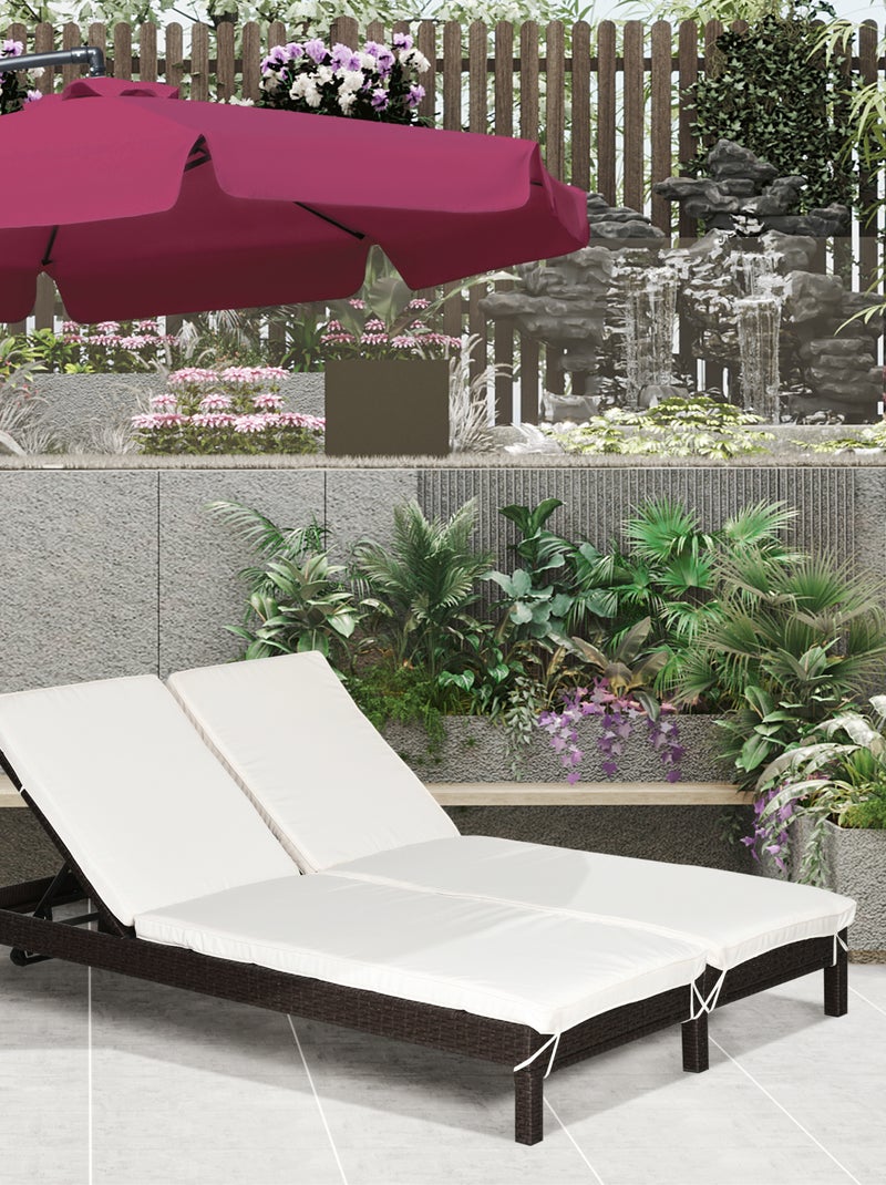 Bain de soleil double Marron - Kiabi