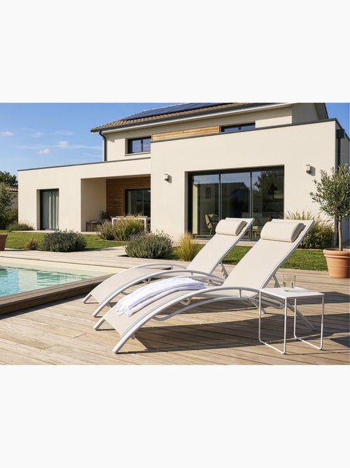 Bain de soleil en aluminium - Kiabi