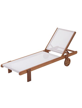 Bain de Soleil en bois exotique