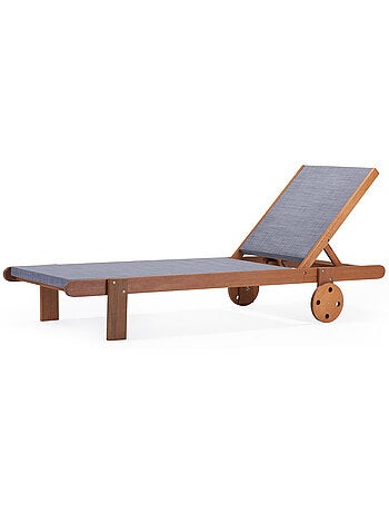 Bain de Soleil en bois exotique