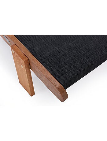 Bain de Soleil en bois exotique