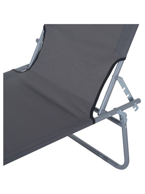 Bain de soleil pliable avec ombrelle SUNZWEET - Kiabi